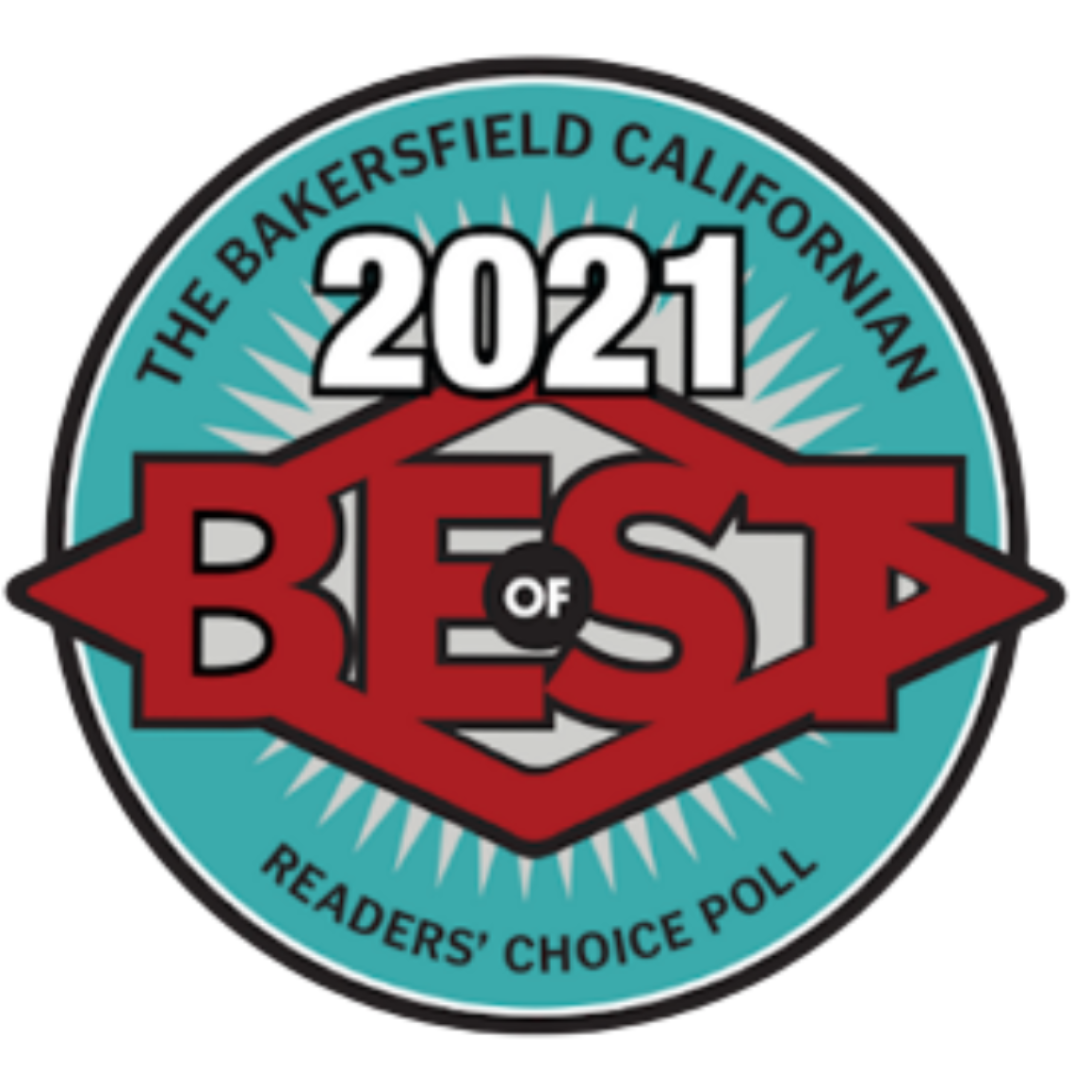 The Bakersfield Californian Best Of 2021 readers' choice badge