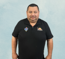 Juan Perea, operations assistant