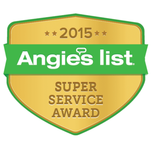 Angie's List Super Service Award 2015 badge