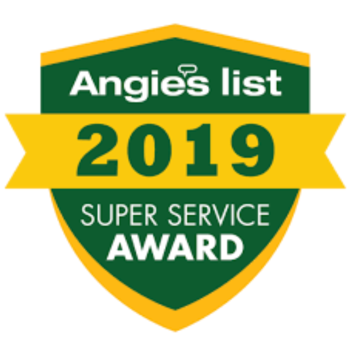 Angie's List Super Service Award 2019 badge